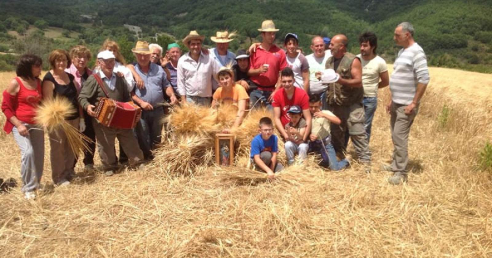 Teana, ripetuto il rito antichissimo delle “gregne”