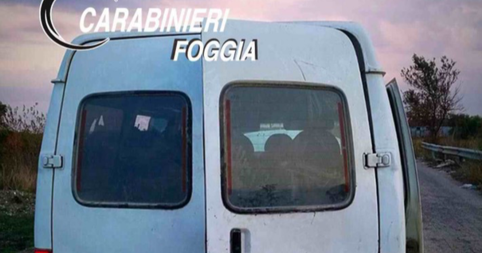 Cerignola, nella lotta al caporalato i Carabinieri sequestrano furgone "killer"