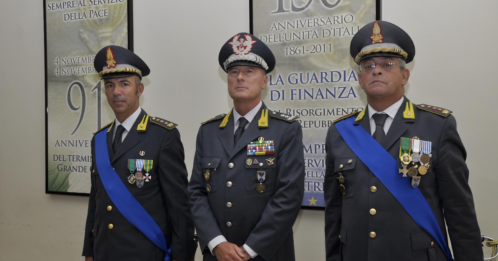 GdF di Foggia, staffetta tra il comandante Gazzani che va a Potenza e Bruno che viene da Roma