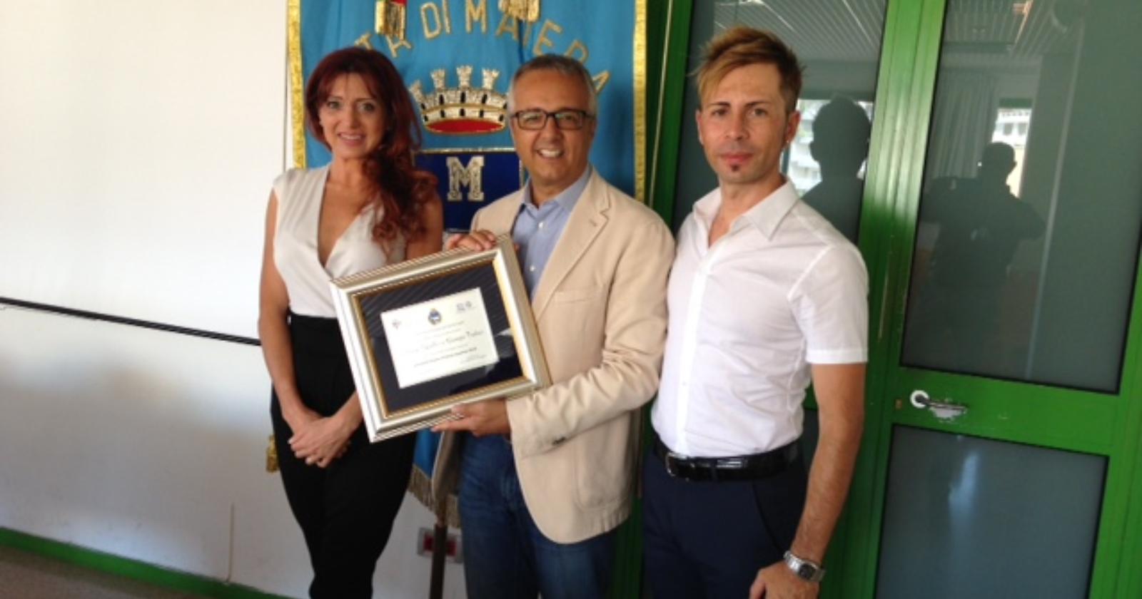 Sono materani i campioni italiani di danza sportiva, premiati dal Comune