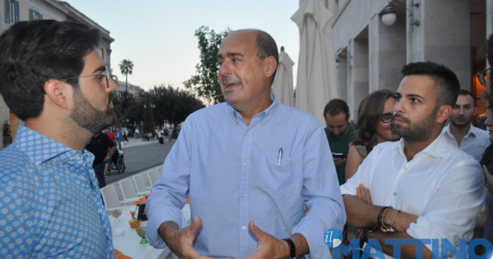 Il candidato alla segreteria del Pd Nicola Zingaretti suggerisce al centro-sinistra di unirsi per essere credibili 