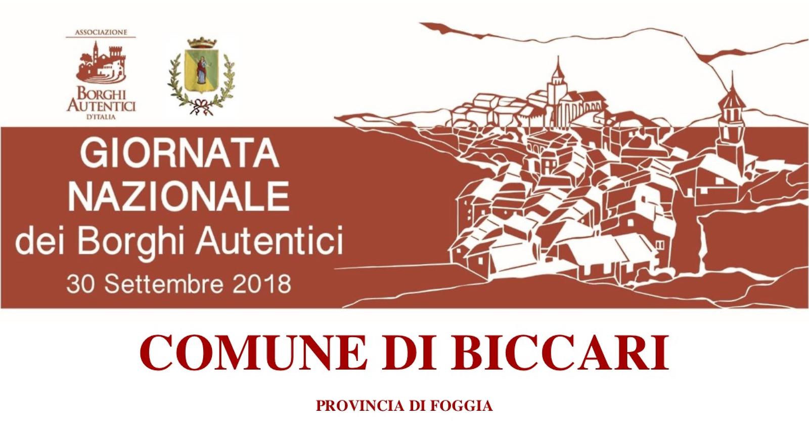 Giornata Nazionale Borghi Autentici d’Italia: anche Biccari tra i 60 Comuni italiani che la celebreranno