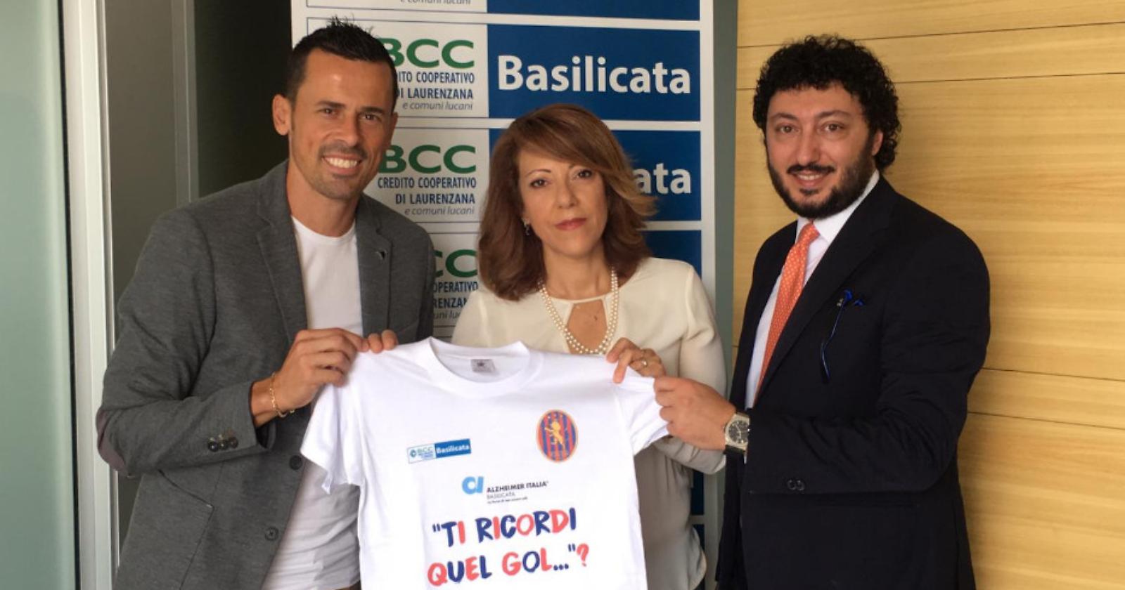 «Ti ricordi quel gol?»: iniziativa dell'Associazione Alzheimer con il sostegno di Potenza calcio e Bcc Basilicata