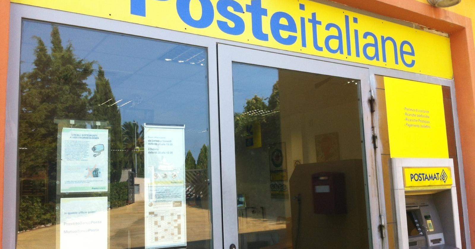 Rapina armata all'ufficio postale di San Costantino Albanese