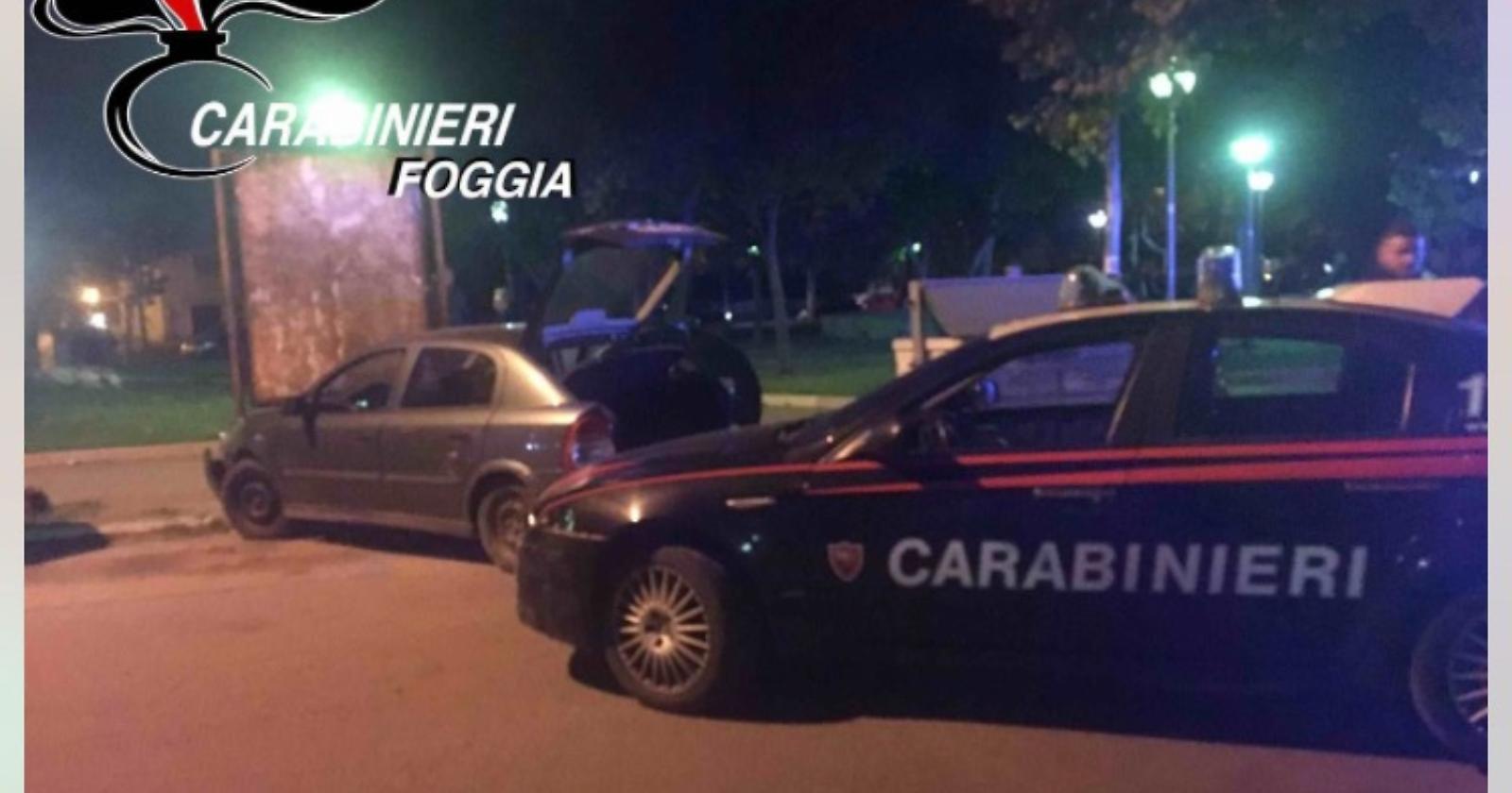 Foggia, l'intero Candelaro al setaccio dei Carabinieri: 2 arresti e 52 persone segnalate