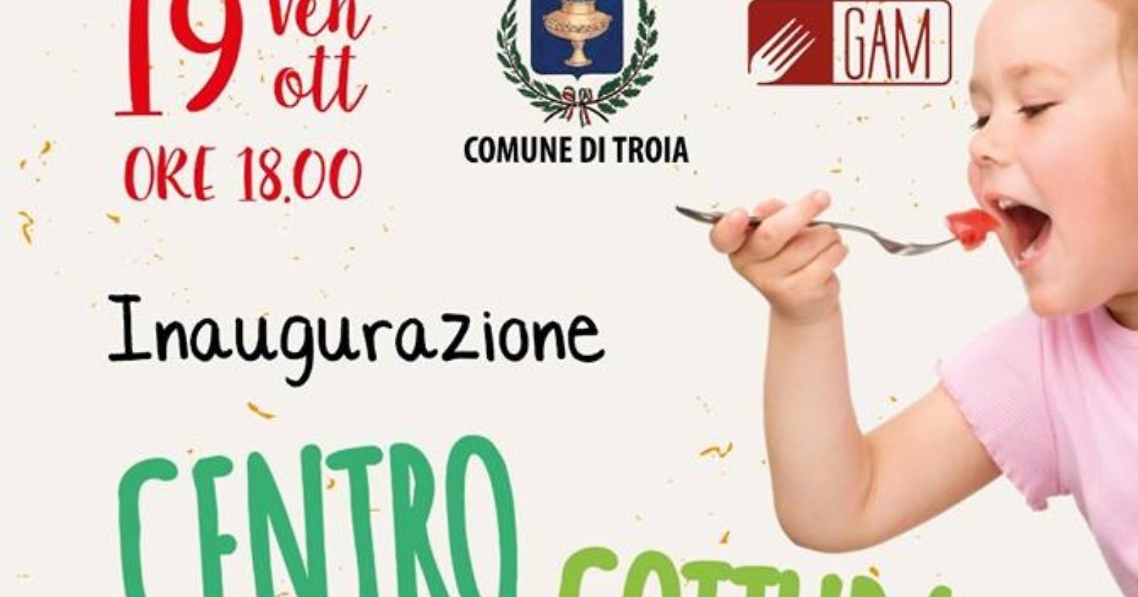 Ragazzi, gioite: a Troia c'è pappa!