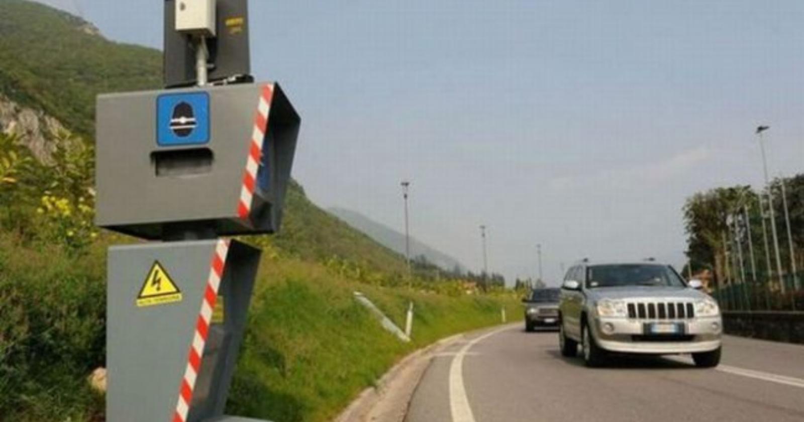 Installato un autovelox sulla ss 658 Potenza-Melfi