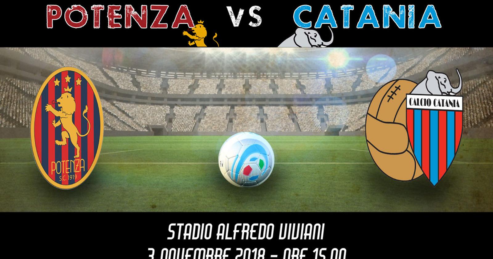 Un super Potenza piega il Catania  3 a 1  grazie alle reti di França, Strambelli e Guaita