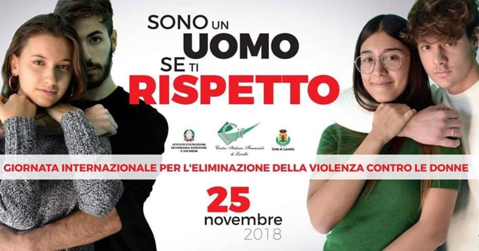 Studenti del Solimene di Lavello testimonial contro la violenza sulle donne