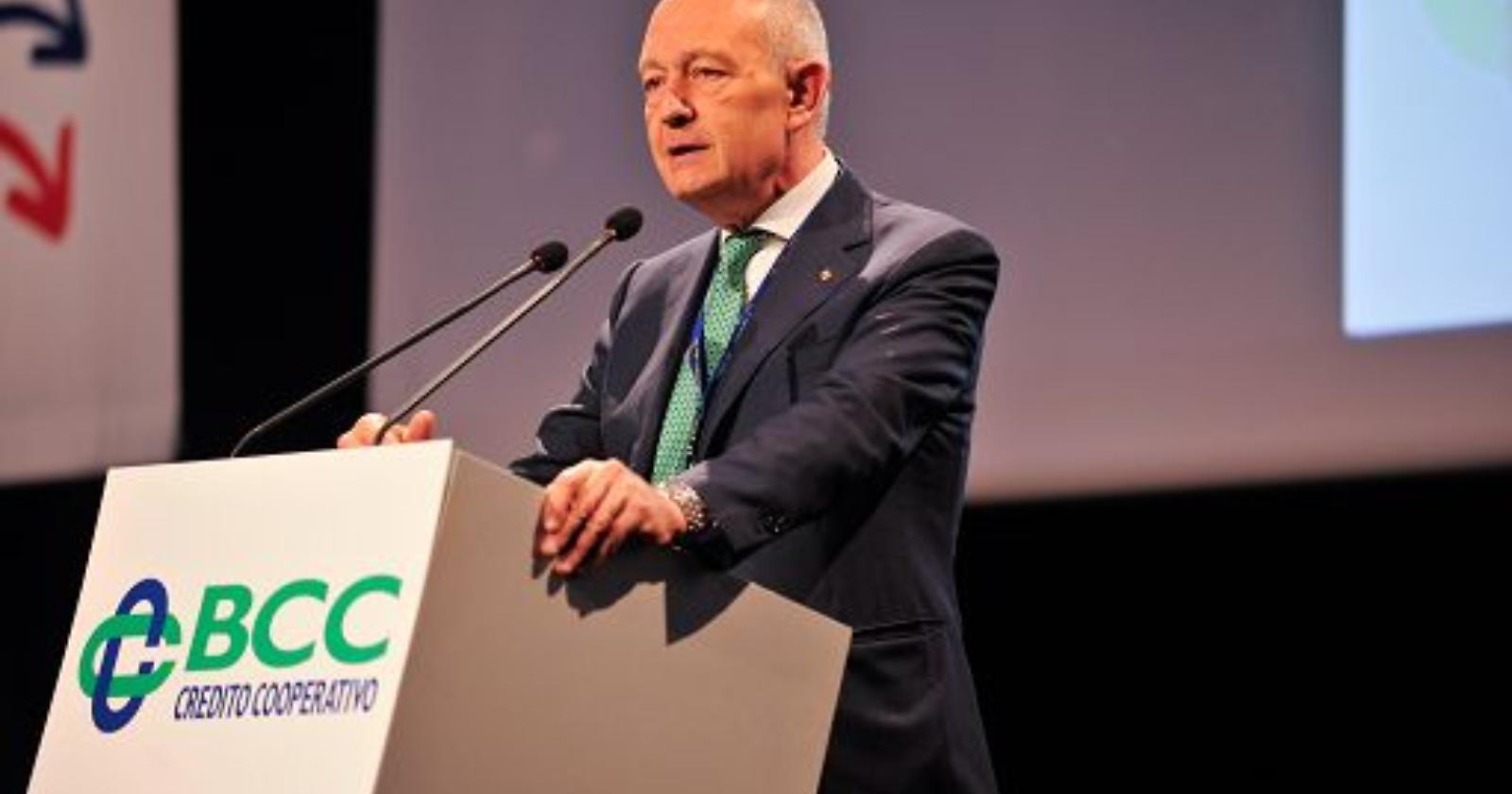 Credito cooperativo, Augusto dell'Erba confermato presidente di Federcasse