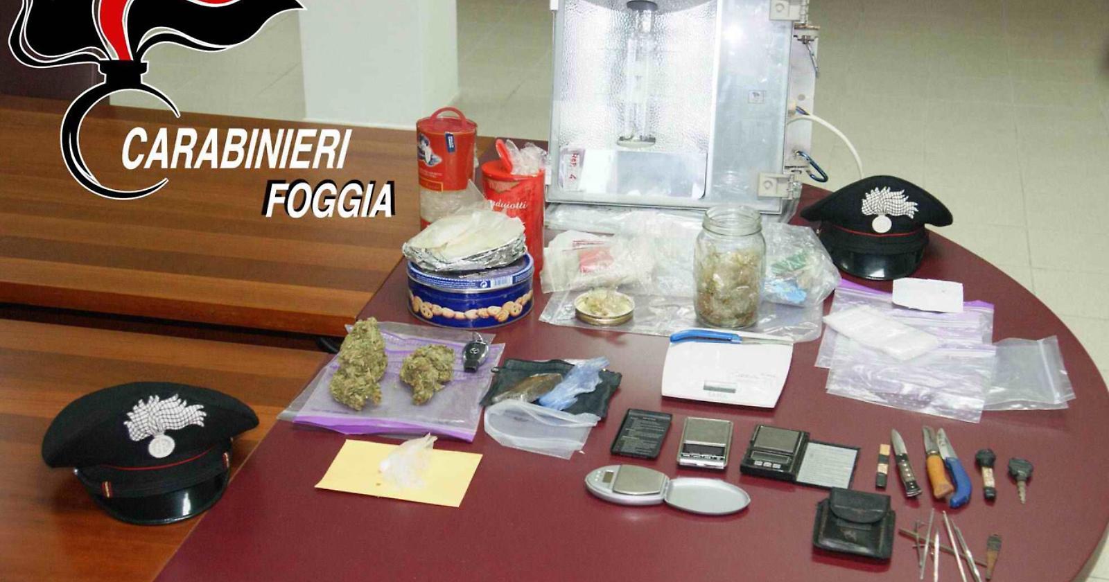 Ischitella, scoperta una vera e propria centrale dello spaccio: arrestato 34enne