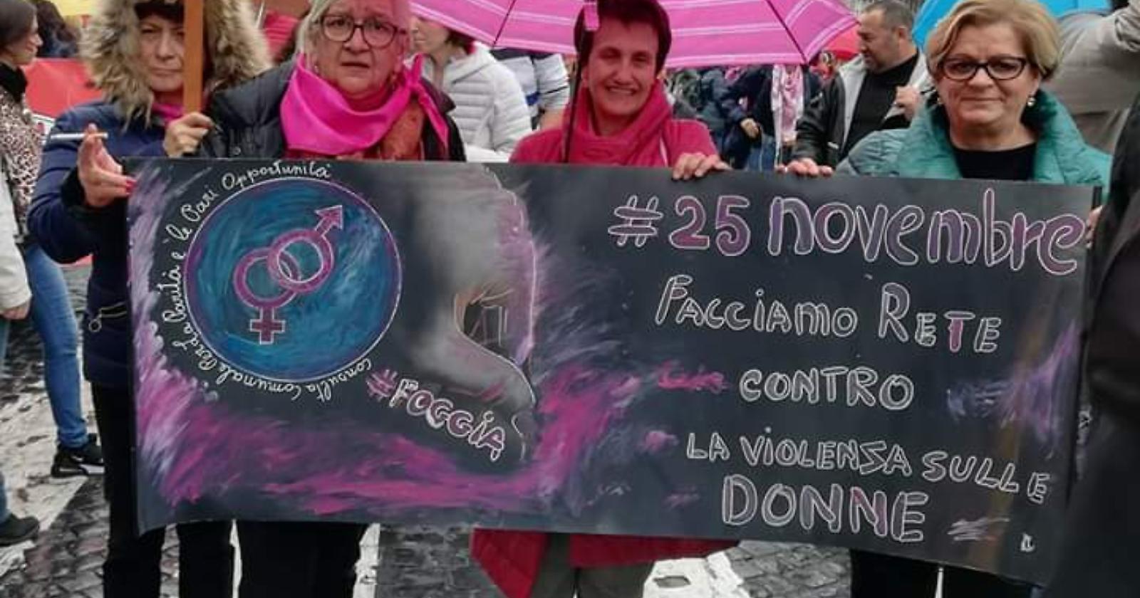 Anche da Foggia a Roma "Non una di meno" contro la violenza sulle donne