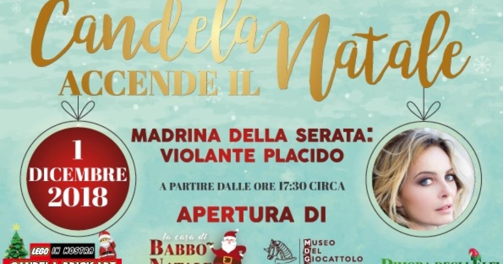 Da sabato a Candela è già Natale