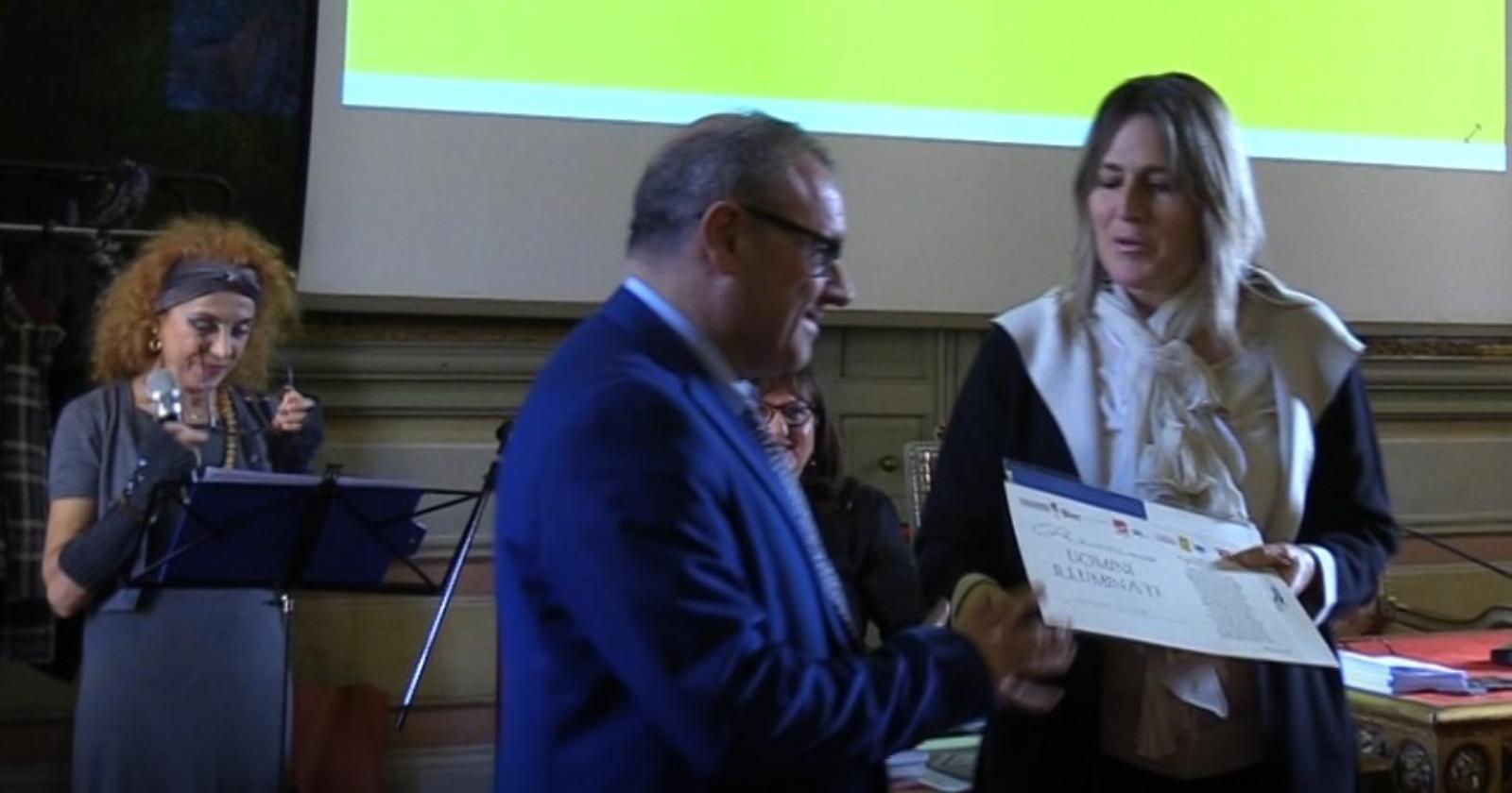 Tra gli "Uomini illuminati"  Pavia premia il foggiano Di Conza