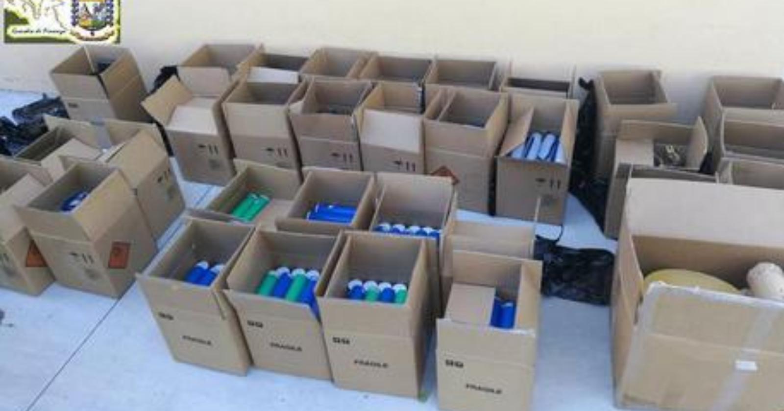 Botti di Capodanno, sequestrati 400 kg nel Materano 