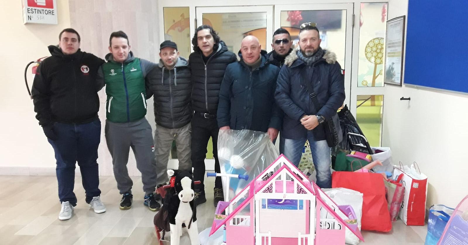 La Befana di Forza Nuova agli Ospedali Riuniti di Foggia