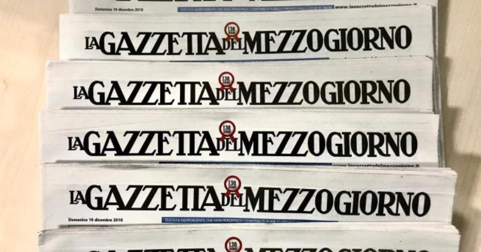 La Gazzetta torna in edicola ma con una pagina bianca e un comunicato dei giornalisti