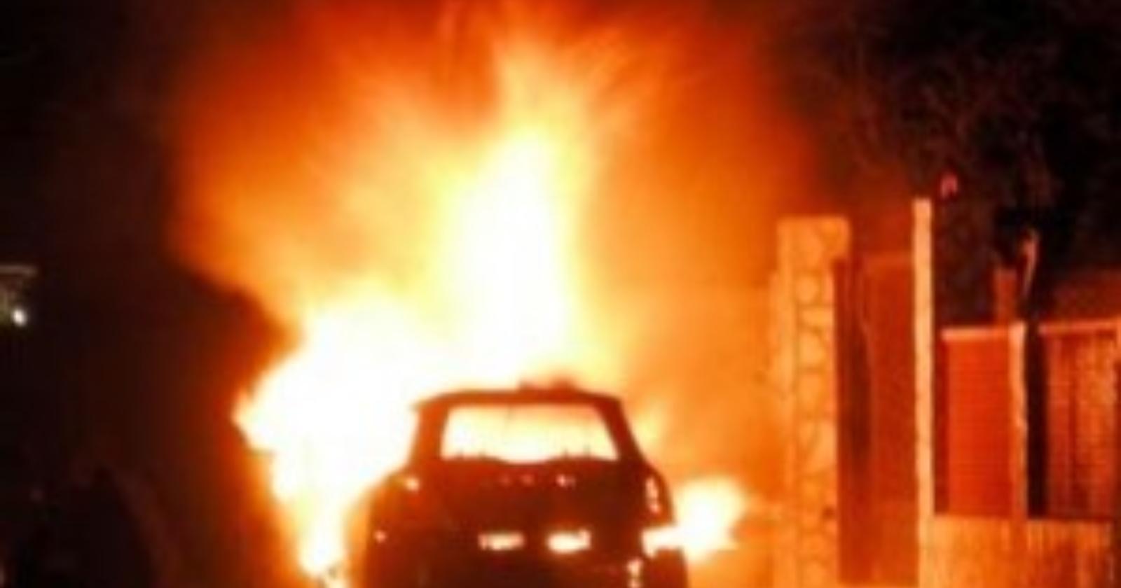 Carapelle, incendiato furgone a commerciante di frutta e verdura 