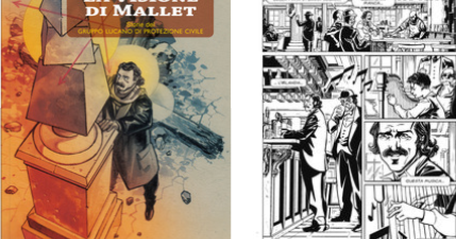 "La visione di Mallet" è la grafic novel che racconta la sismologia per Lavieri Edizioni