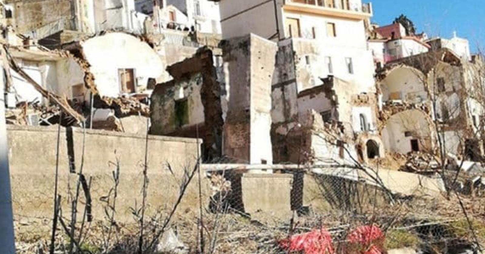 Frana a Pomarico, Protezione Civile chiede la dichiarazione di stato d'emergenza