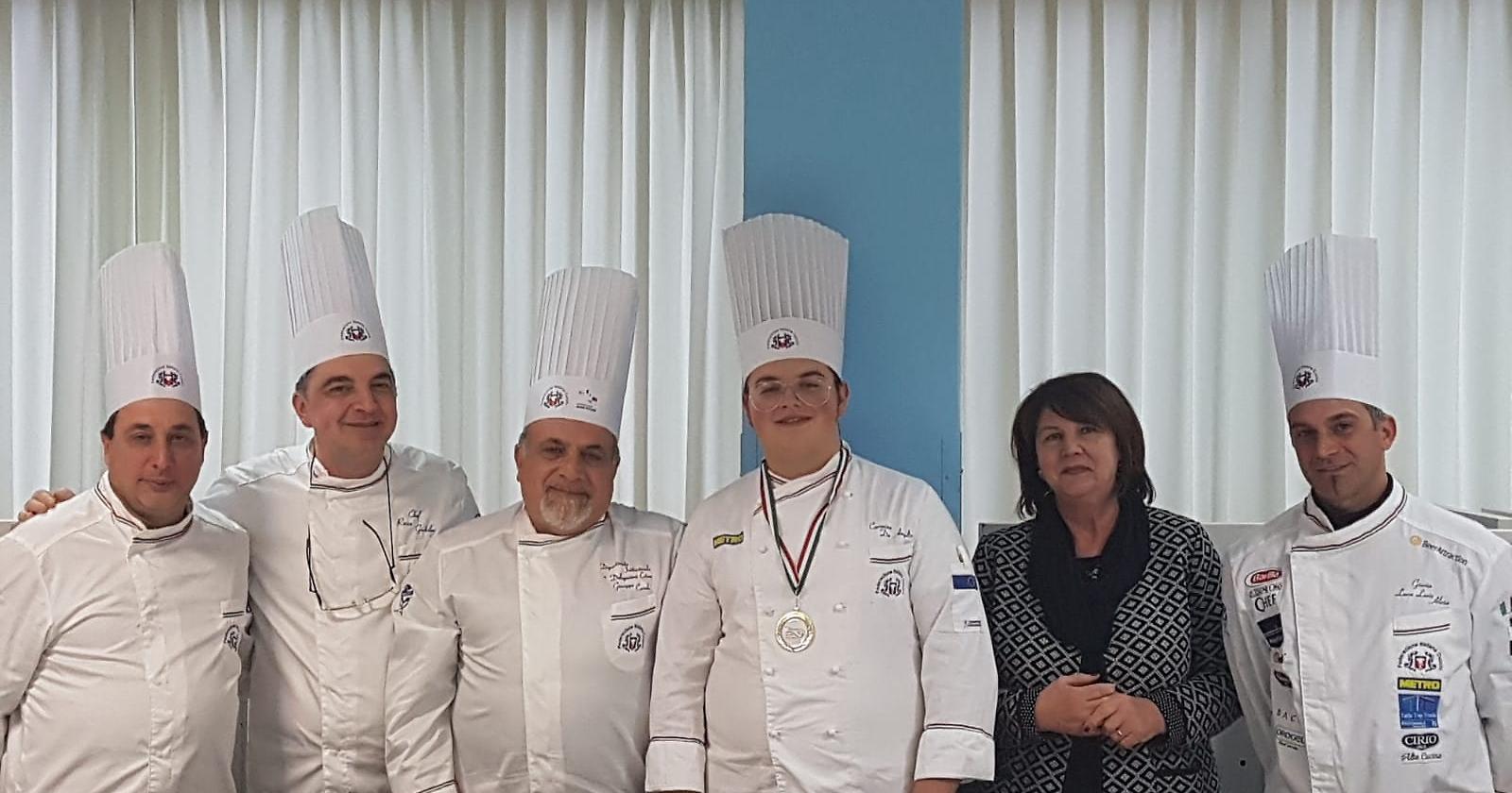 Carmine De Angelis è il miglior allievo di cucina degli istituti alberghieri della Basilicata
