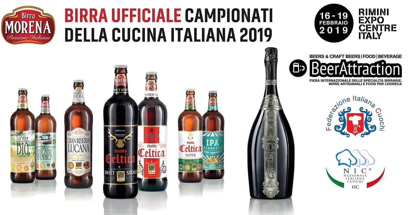 Rimini, campionati italiani di cucina: tutti a tavola ma solo con la birra Morena