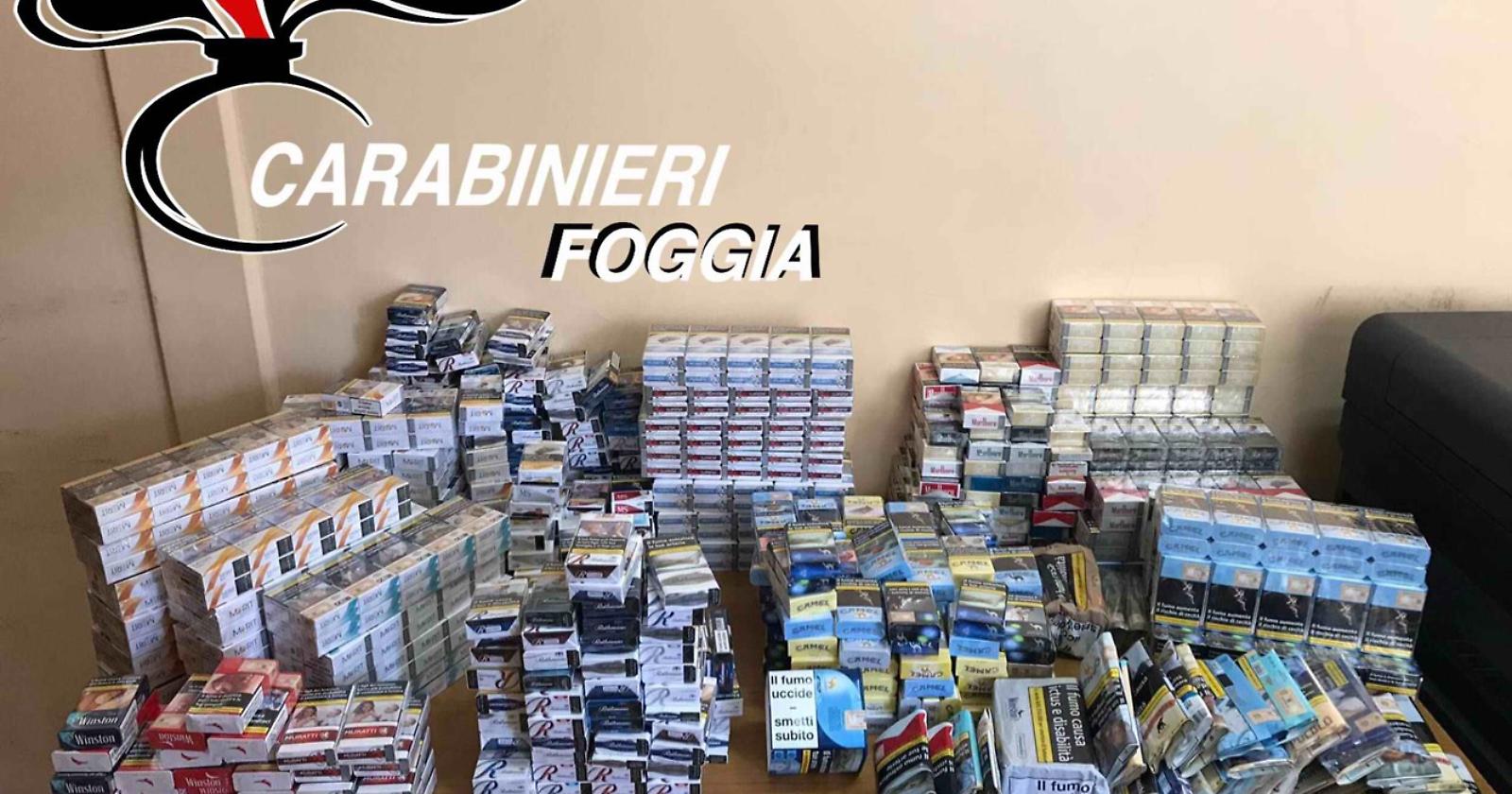 In giro con oltre 5mila euro di sigarette: denunciato 30enne