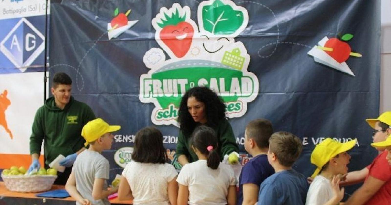 Alimentazione corretta, riparte da Matera "Fruit & Salad School Games" 