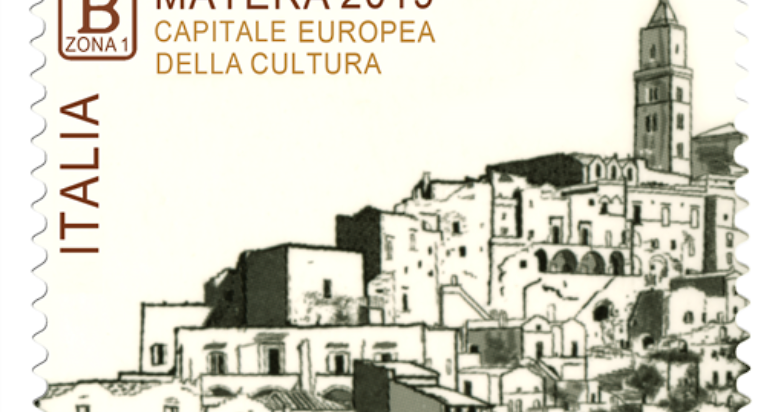 Matera 2019, emesso il francobollo celebrativo della Capitale europea della cultura