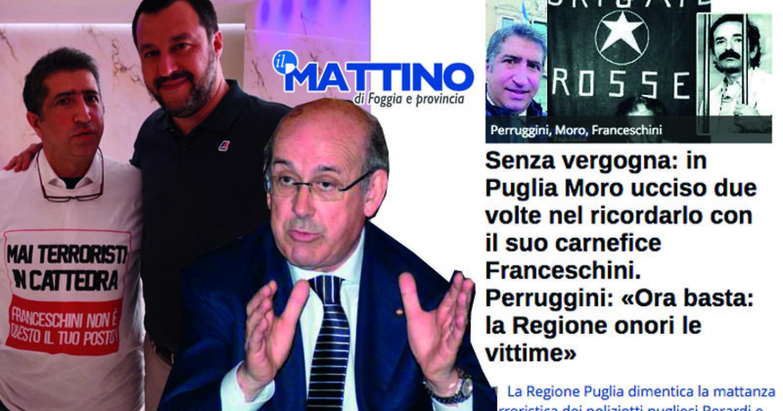 Loizzo cancella il vergognoso incontro con il capo dei brigatisti che uccisero Moro