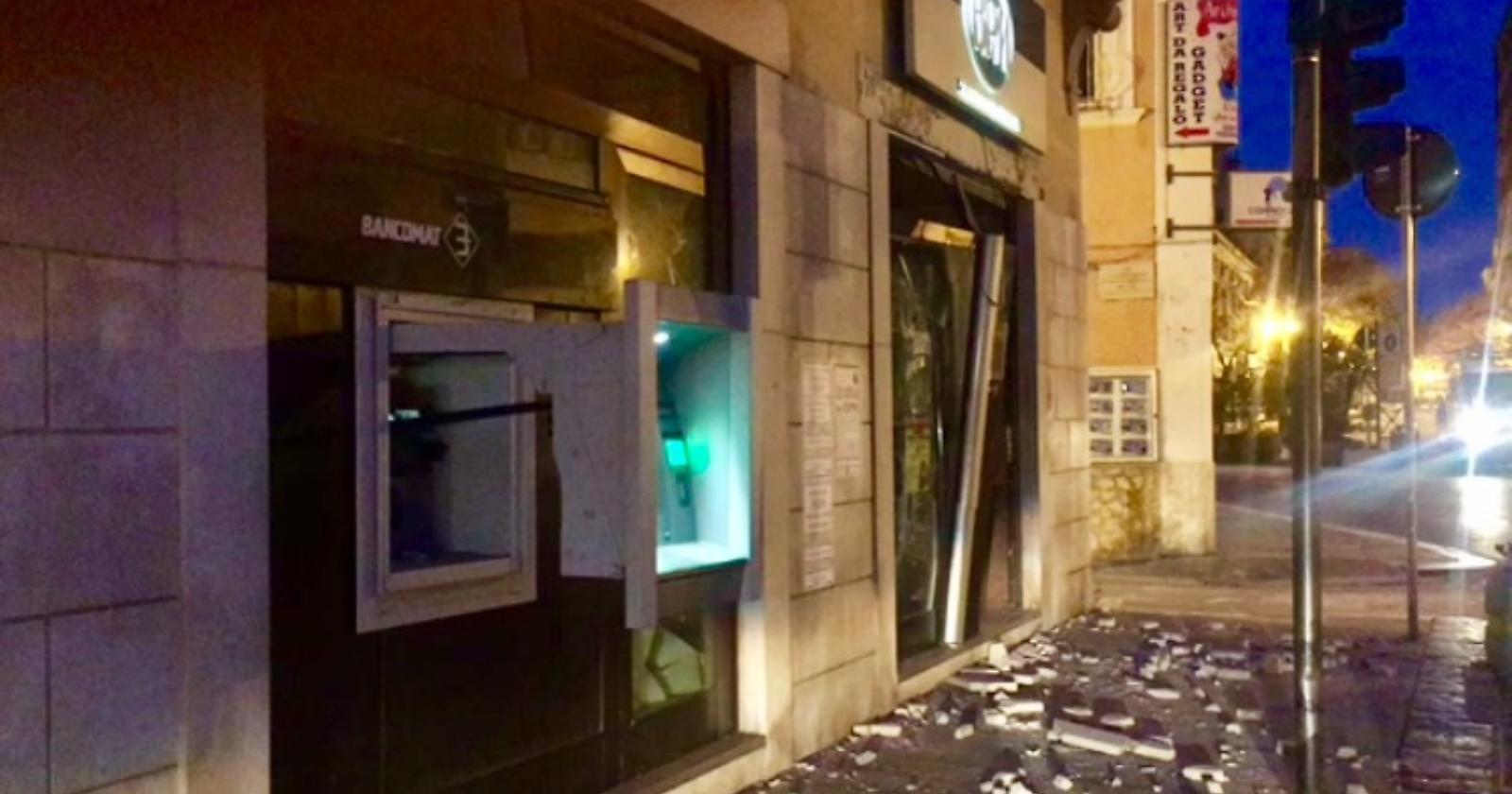 Assalto bancomat BPM: 6 mila euro il bottino