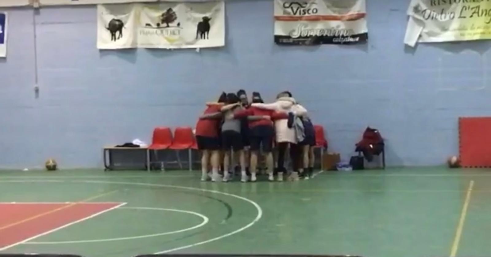 La festa delle nostre leonesse dopo la vittoria di Sabato in Gara 2 e il raggiungimento della Semifinale Play Off 