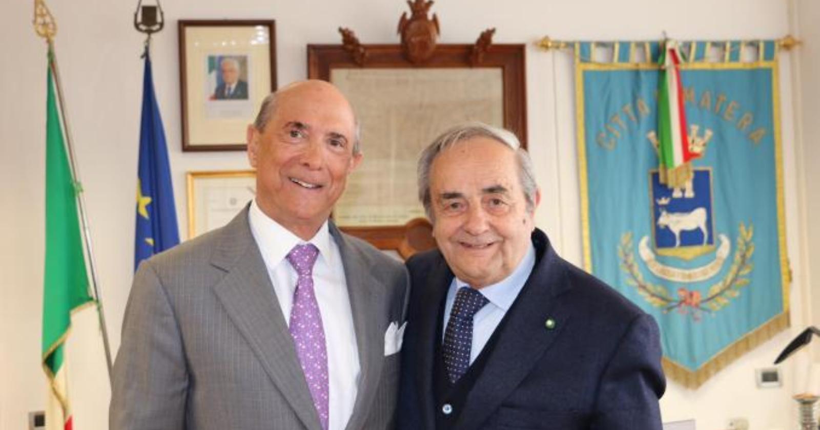 L'ambasciatore degli Stati Uniti in visita a Matera