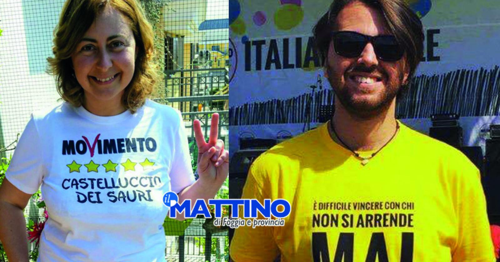E Mario fa  Furore tra le stelle: è l'unico foggiano candidato al Parlamento europeo. Entra anche la Augelli di Castelluccio