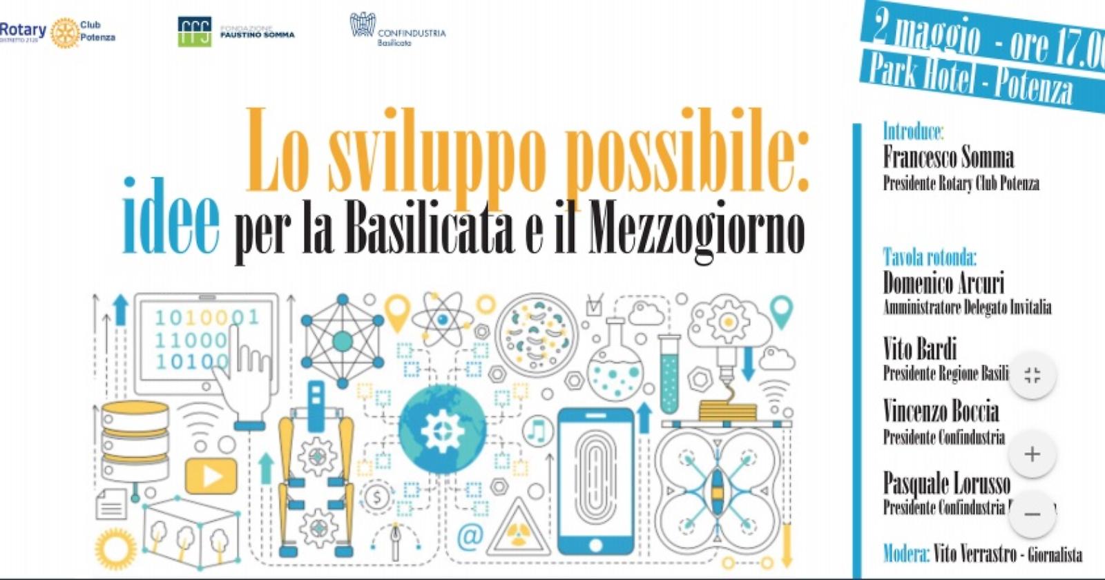 “Lo sviluppo della Basilicata e del Mezzogiorno”, un incontro a Potenza