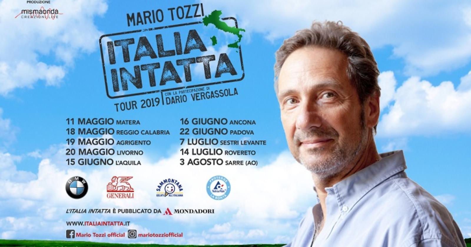 "L'Italia Intatta", al via da Matera il tour con Mario Tozzi e Dario Vergassola
