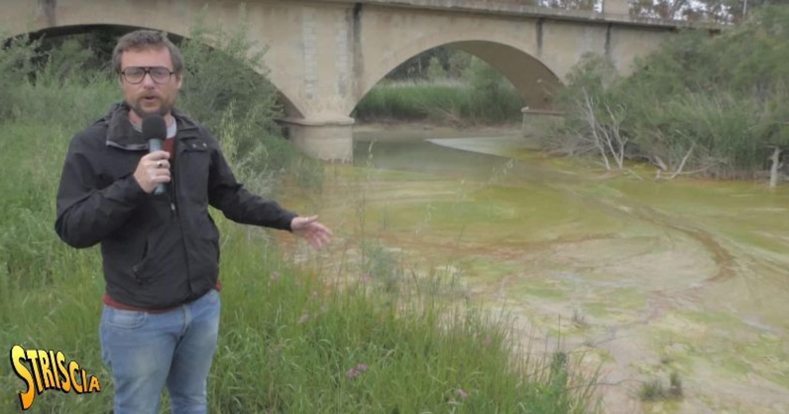 Inquinamento del fiume Cavone a “Striscia la Notizia”, Gre Basilicata: "Preoccupante!"
