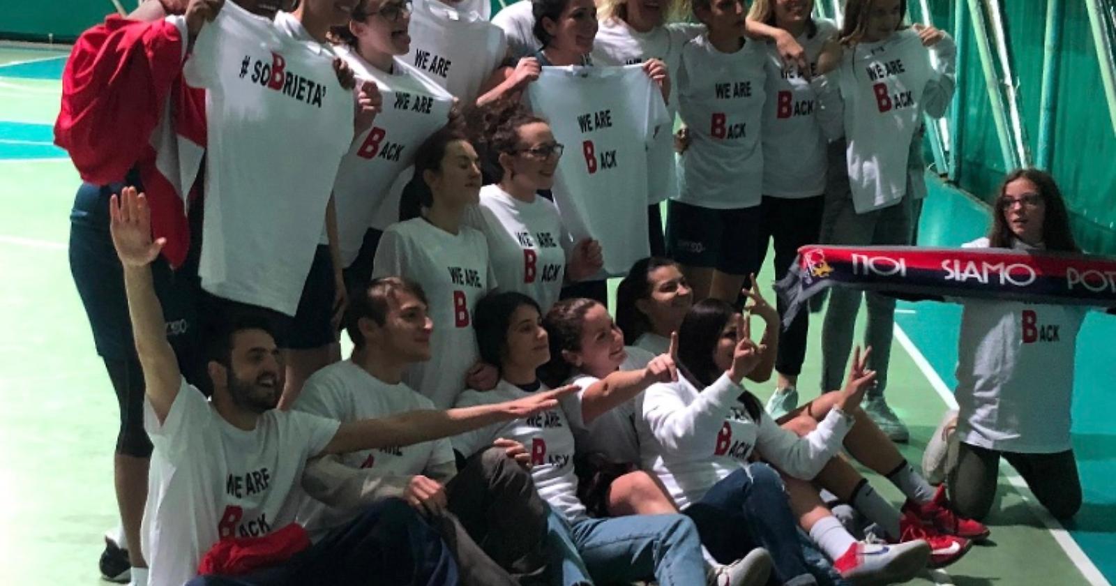 La festa di tutta una squadra, la Basilia è tornata in Serie B 