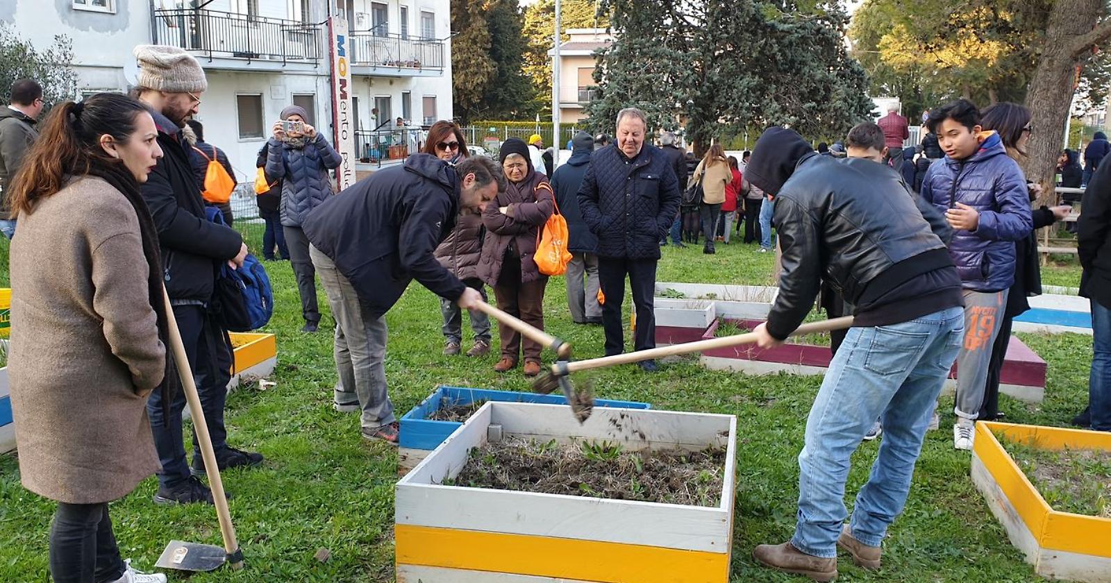  Matera 2019, "Gardentopia"in tour con giardini di comunità