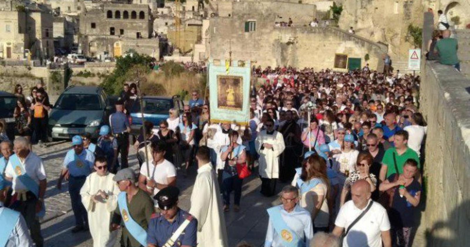 Madonna della Bruna, 15 mila i devoti e turisti accorsi a Matera