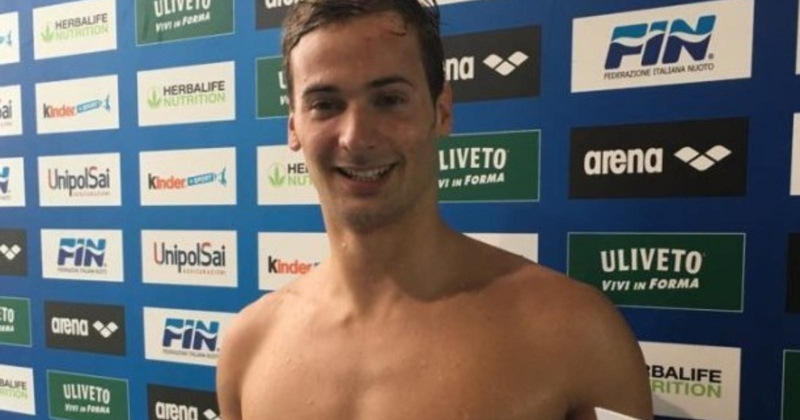 Mondiali di nuoto, Cicala: "Il lucano Domenico Acerenza ci riempie di orgoglio"
