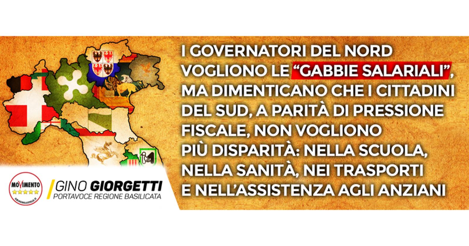 Gabbie salariali, Giorgetti (M5s): "Norma discriminatoria e razzista"