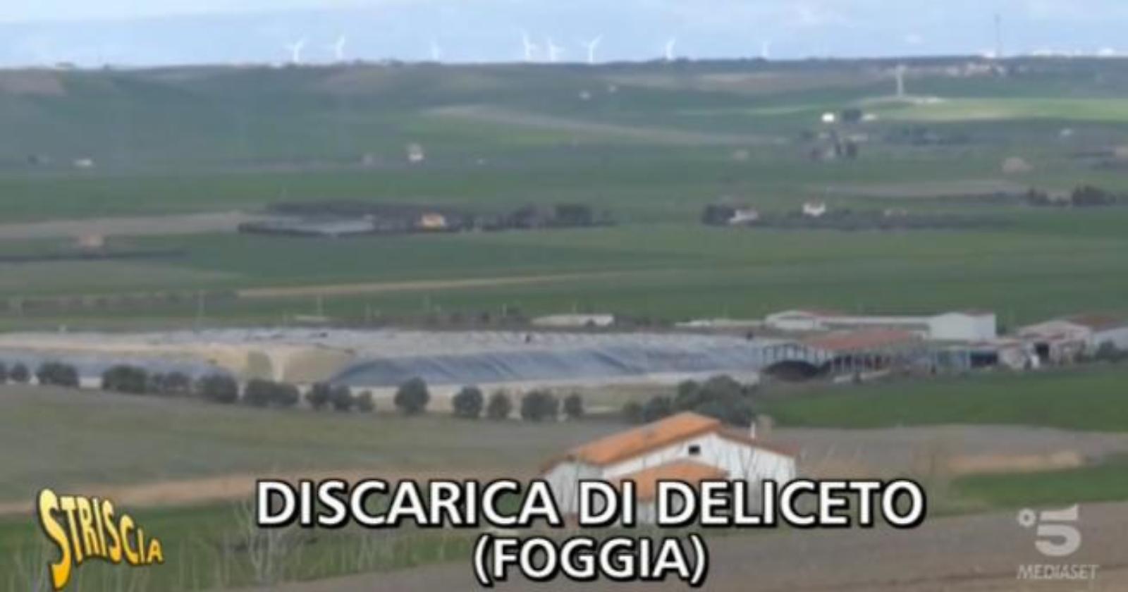 Discarica di Deliceto, appena riaperta e già in fiamme