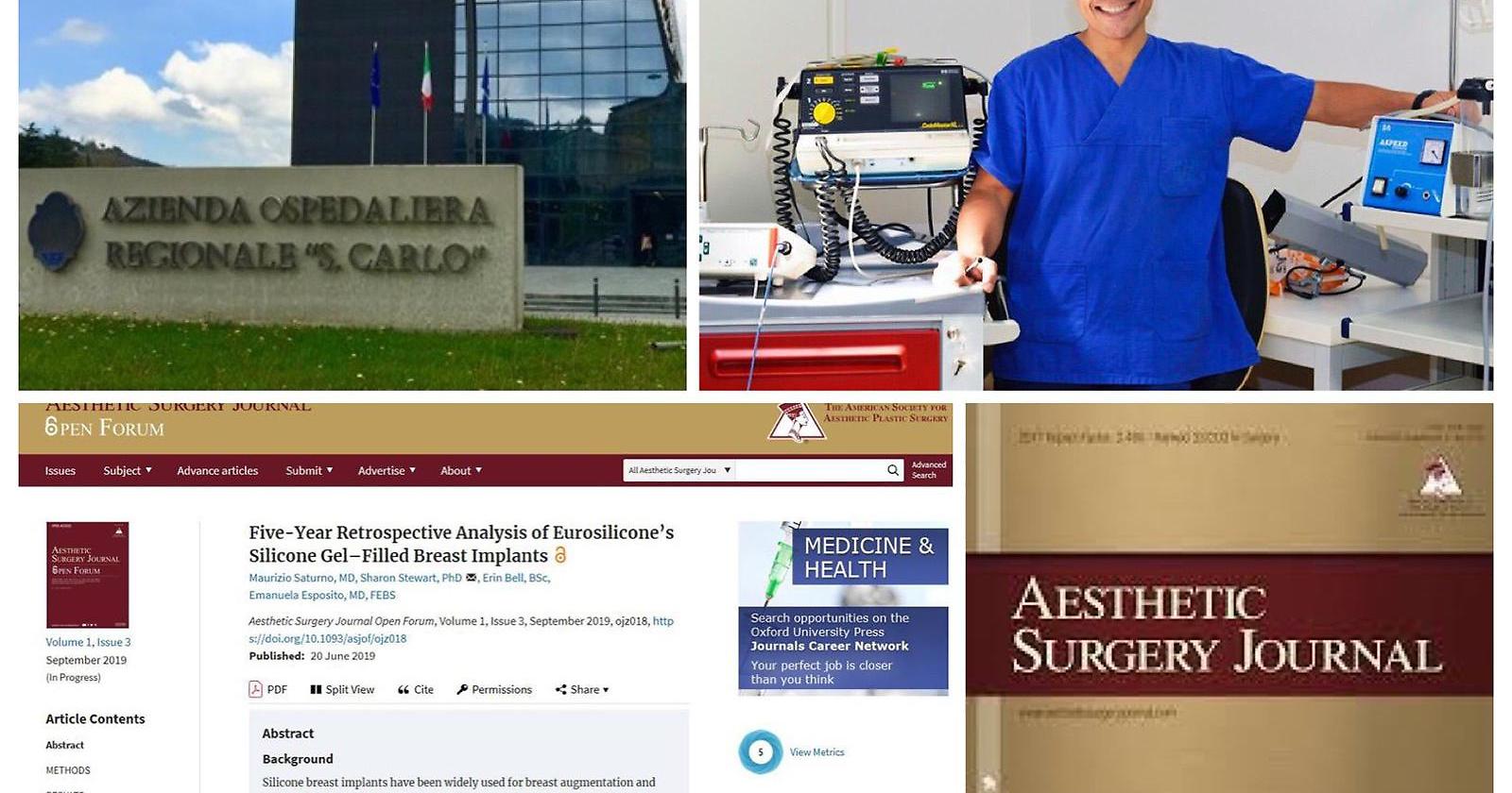Le eccellenze del San Carlo sulla prestigiosa rivista scientifica degli Usa