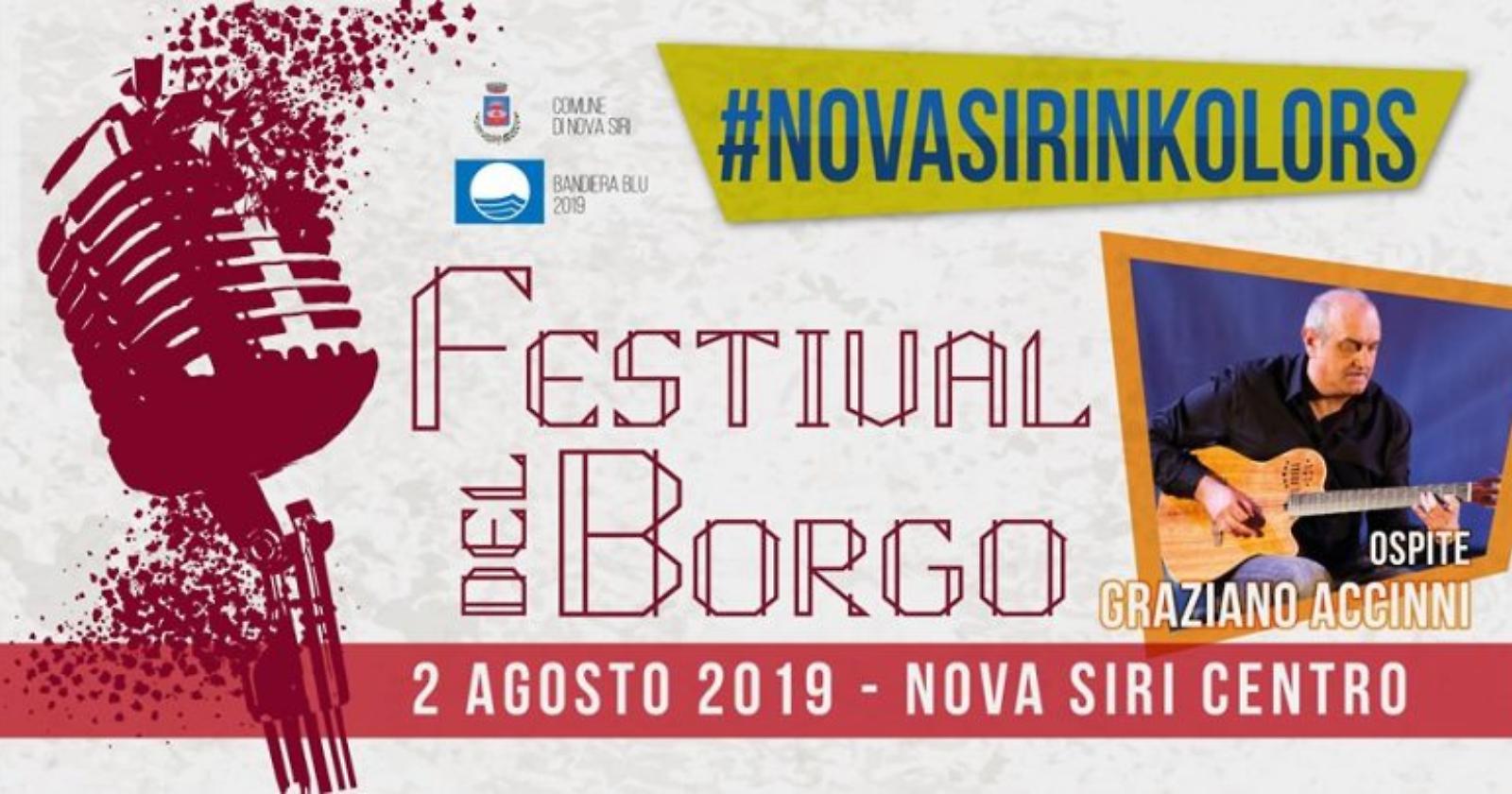Festival del Borgo, a Nova Siri la musica di Graziano Accinni