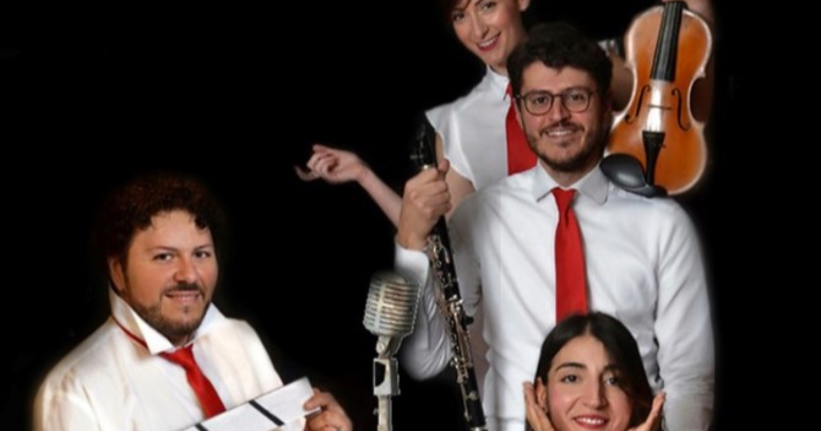La musica del grande cinema al "Santa Chiara" con Emanuele Pacca e il trio "Les Chats".