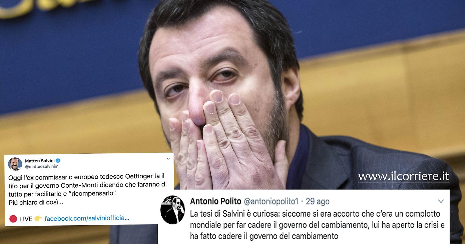 Le giaculatorie di Salvini, dai rosari alle bestemmie