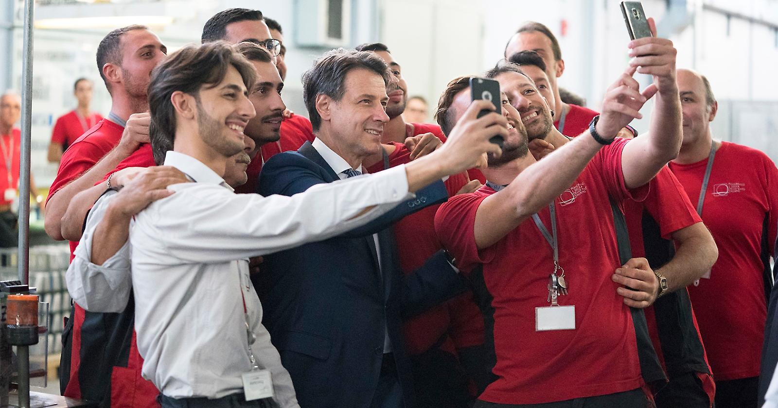 Visita di Conte in Irpinia, nel pomeriggio sarà a Vallata