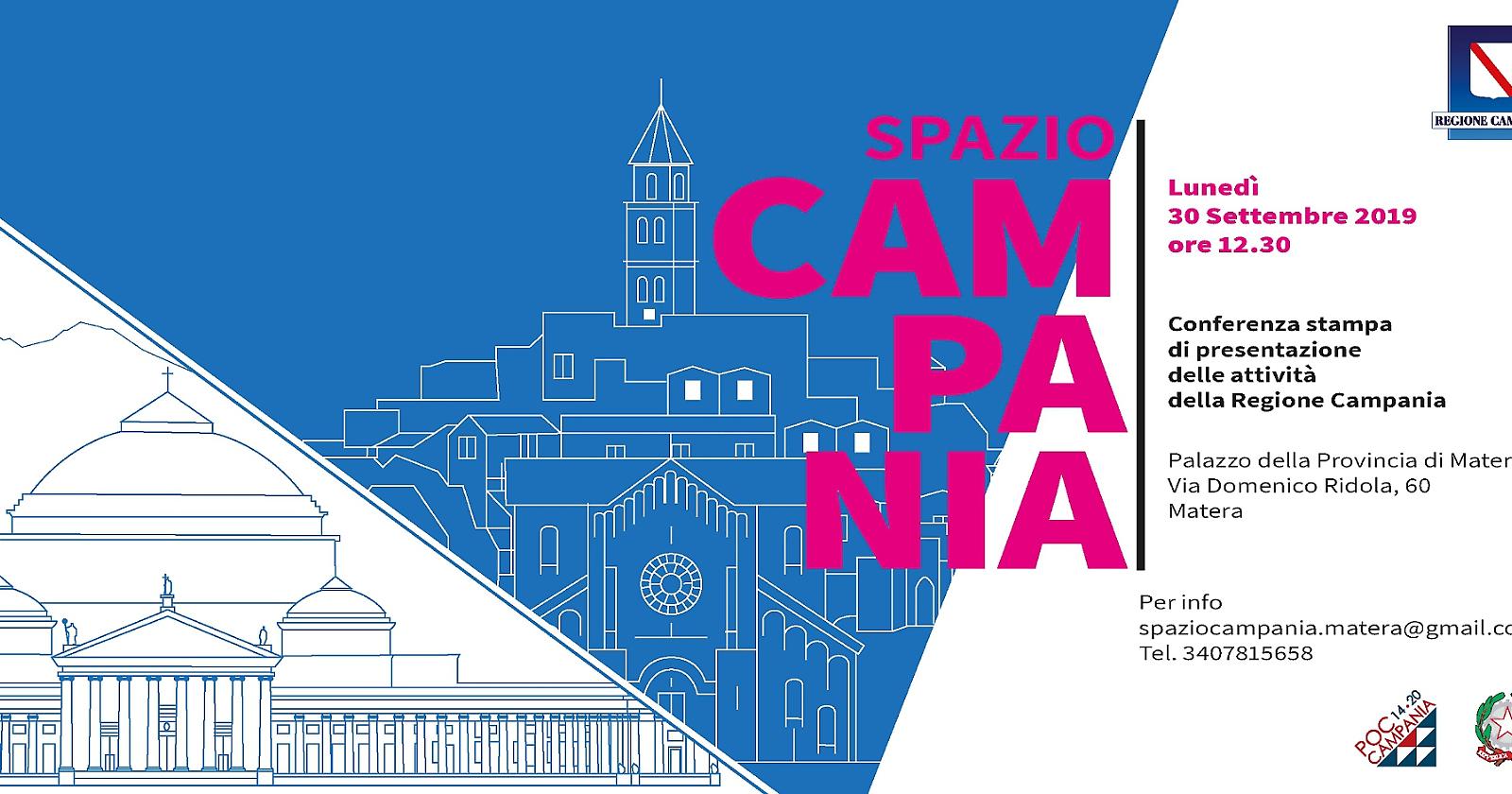 Storia, cultura e gastronomia, Spazio Campania sbarca a Matera 