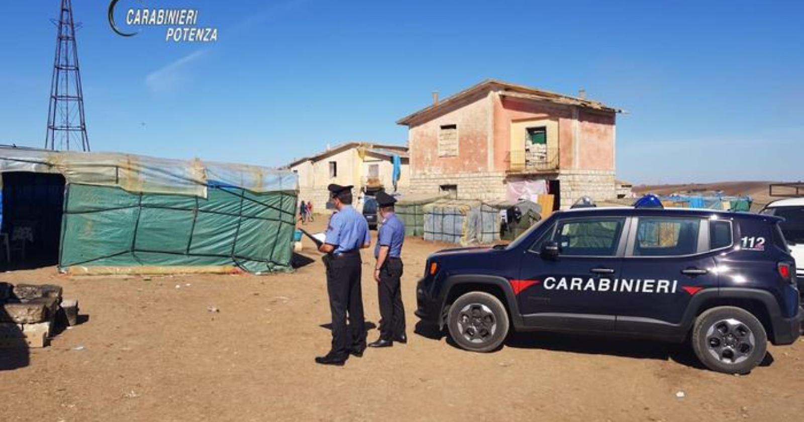 Controlli anticaporalato nel Potentino, 1arresto e 41 denunce